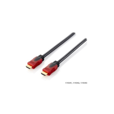 Kábel HDMI, pozlátený, 2m, EQUIP