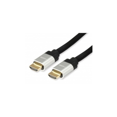 HDMI 2.1 kábel, 8K/60Hz, Ultra High Speed, pozlátený, 5 m, EQUIP