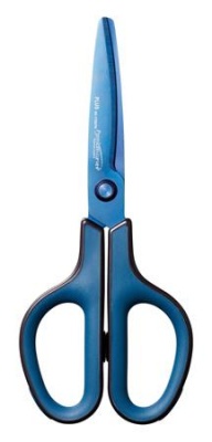 Nožnice, 17,5 cm, PLUS "Fitcut Curve Premium", modré