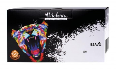 Toner 85A Laserjet P1102, čierny, VICTORIA TECHNOLOGY, 1,6K