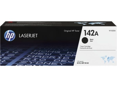 W1420A laserový toner LaserJet M110, M111, M139, M140, M142 k tlačiarňam HP 142A, čierna, 0,95k
