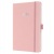Zápisník, A5, týždenný, 2024, reliéfny obal, SIGEL "Jolie", jemná ružová